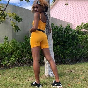 Mellow Yellow Unitard